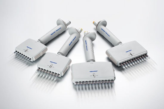 Многоканальная пипетка EPPENDORF 30–300 мкл Reference 2 (12 каналов)