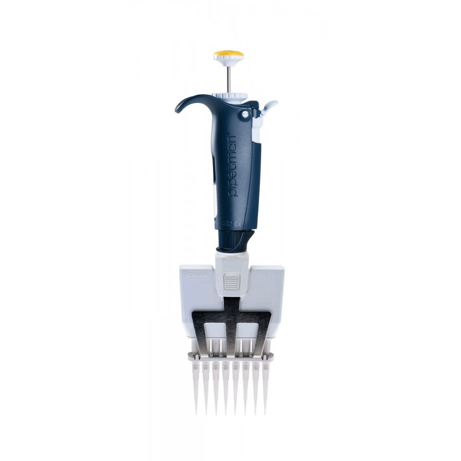 Многоканальная пипетка GILSON 2-20 мкл Pipetman P8X20L (8 каналов)